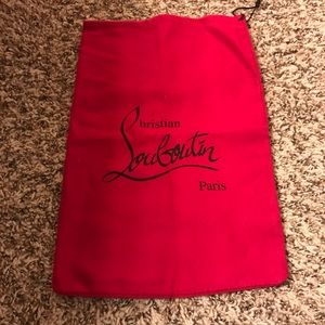 Christian louboutin dust bag